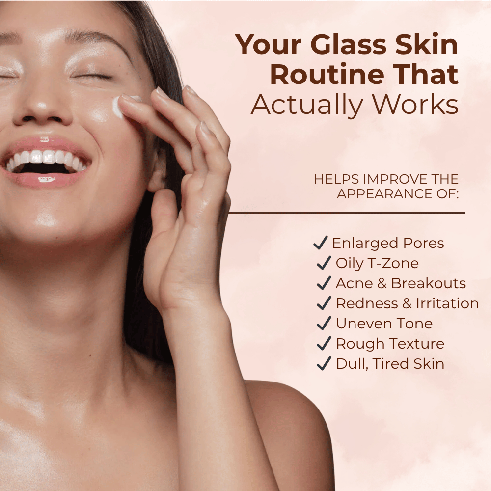 Skinly Glass Skin Routine