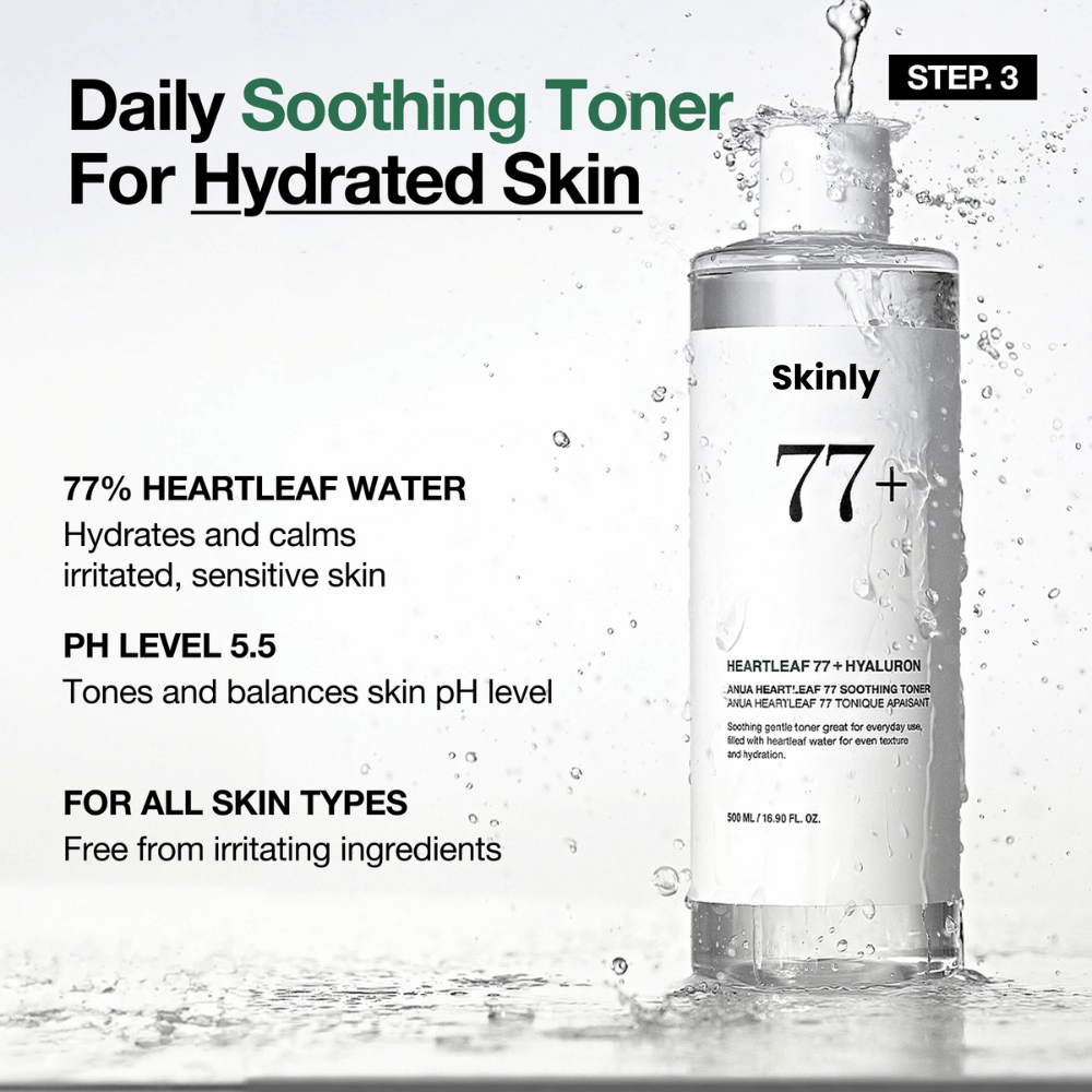 Skinly Glass Skin Routine