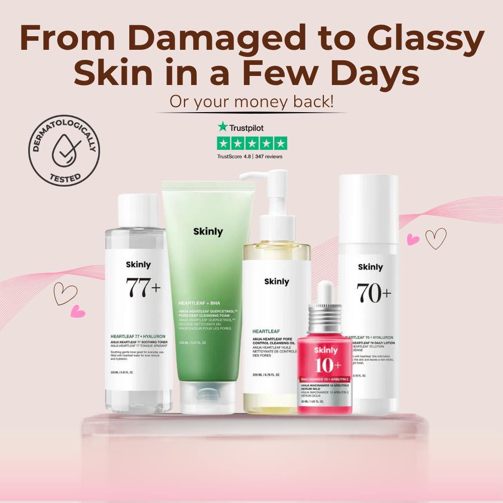 Skinly Glass Skin Routine
